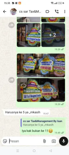 Testimonial Papan Bunga magahayu selatan